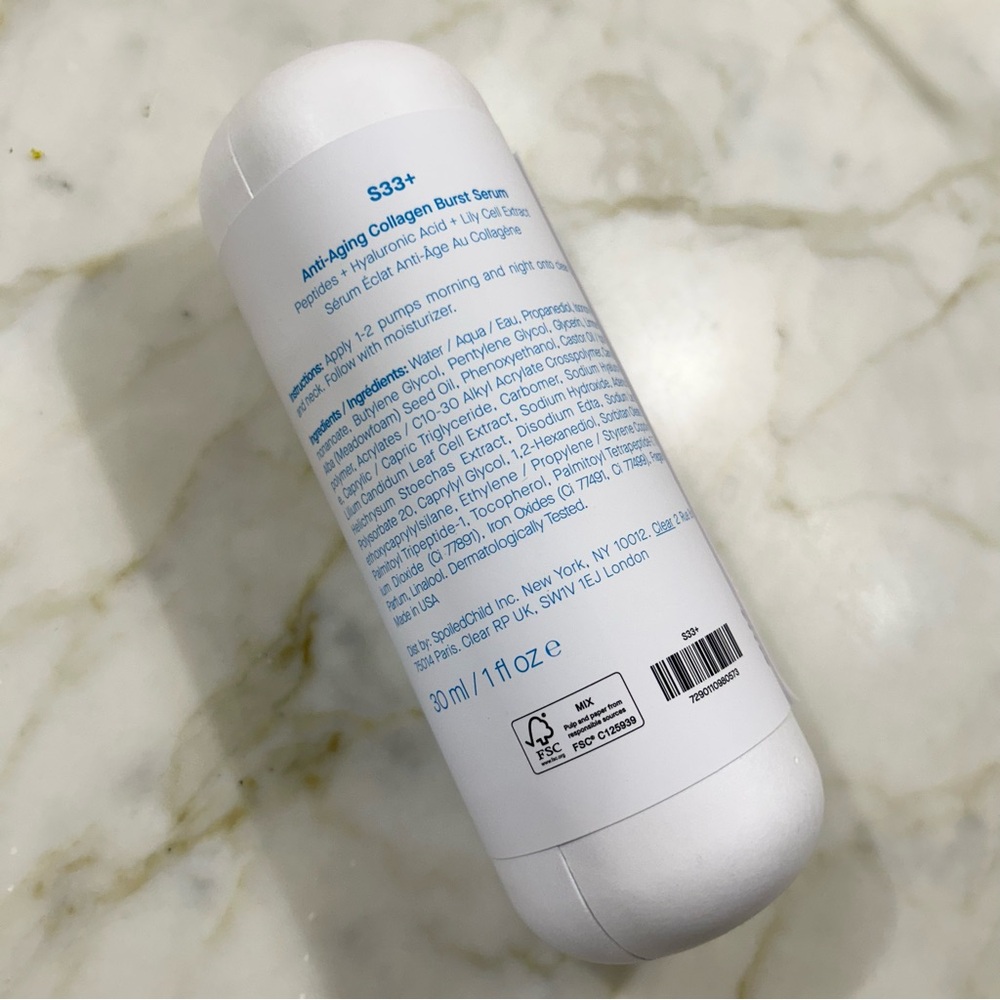 SpoiledChild S33+ anti-aging collagen burst serum - Picture 2 of 5